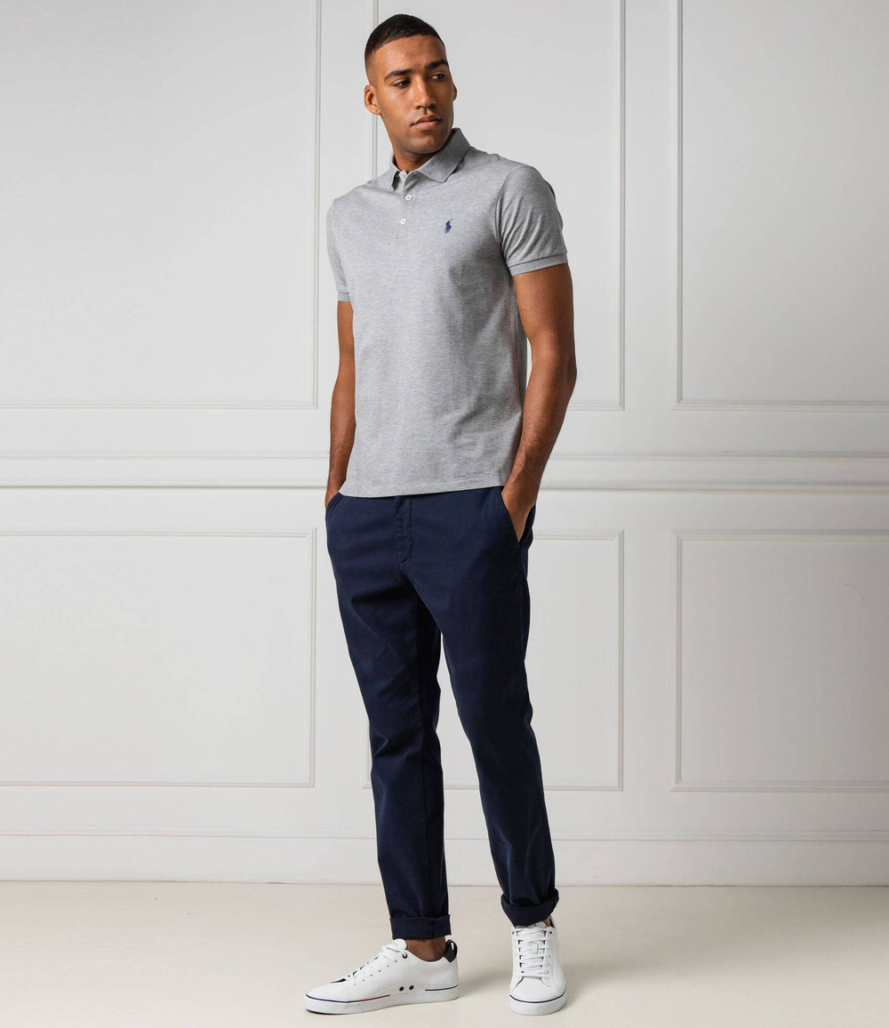 поло POLO RALPH LAUREN - серый(710541705)