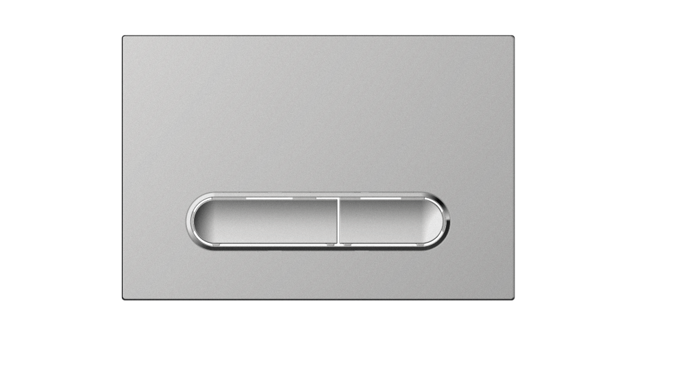 Boheme Кнопка для инсталляции, пластик NIKEL BRUSH для инсталляций GEBERIT