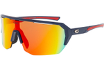 Спортивные очки GOG Bragi / Navy Blue/Red / Reflex Black-Red