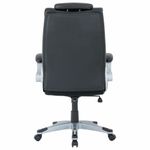 Кресло BRABIX PREMIUM "Phantom EX-553", рециклированная кожа, регулируемый подголовник, черное, 532940