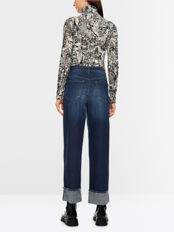 Джинсы из хлопка