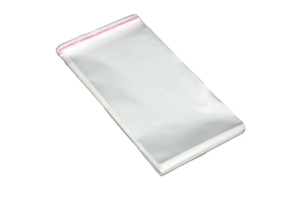 БОПП пакет ПЭ с липкой лентой 10*15 100шт/упак. (100уп/кор)