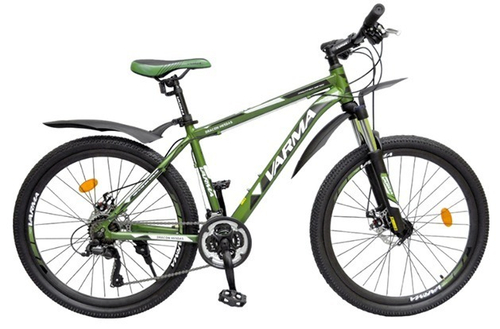 Велосипед 26" VARMA DRACON H65DAS 21ск. р.17 зеленый