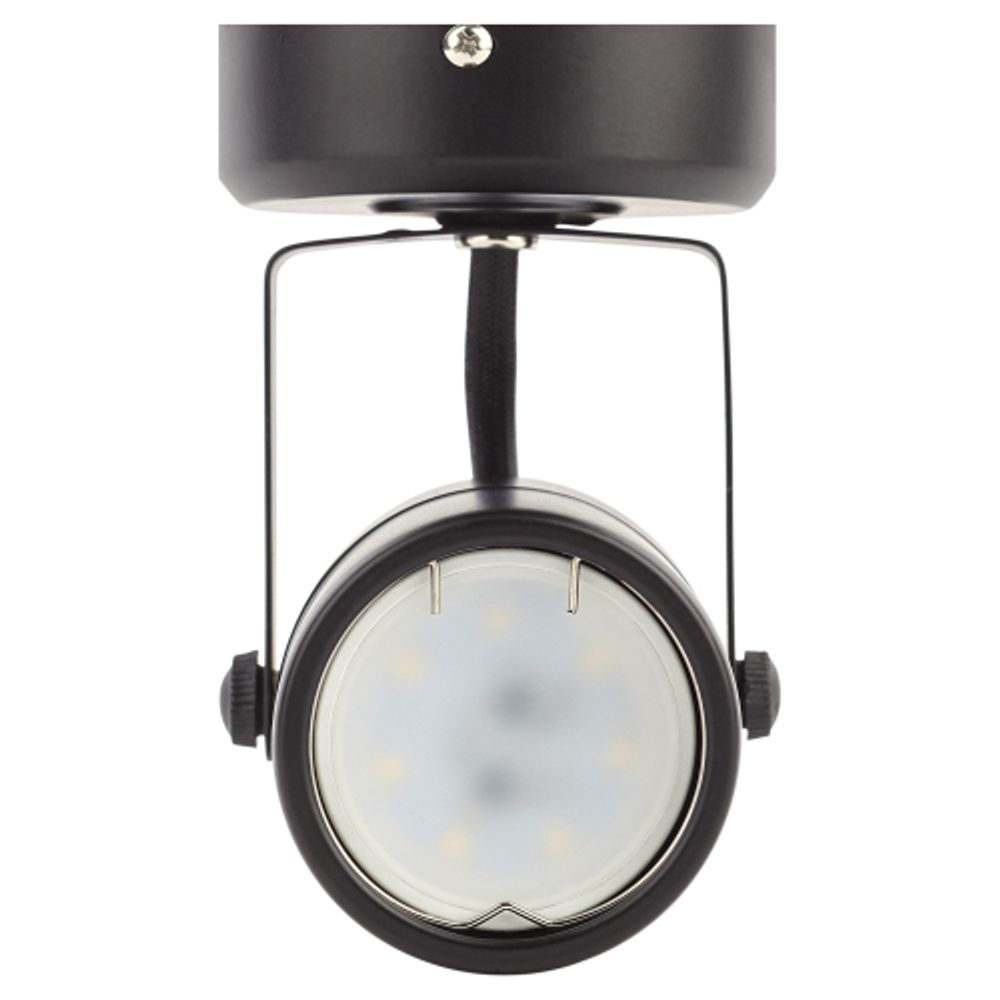 OL4 GU10 BK Подсветка ЭРА Накладной, черный