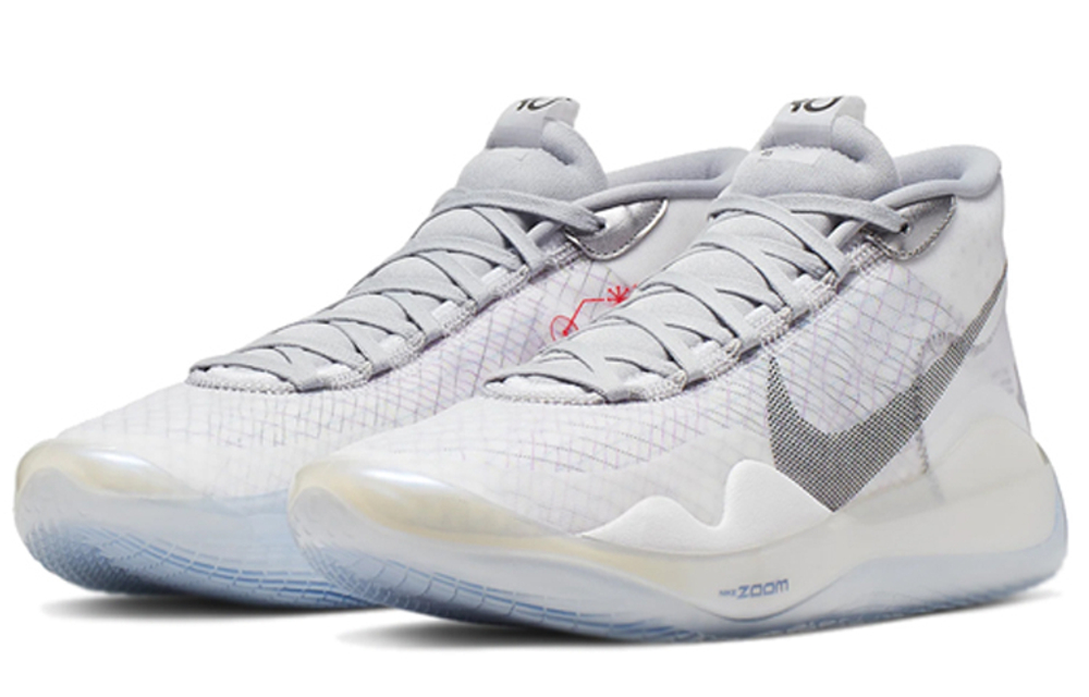 Кроссовки Nike Kd 12 Zoom White Wolf Grey