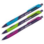 Набор Ручка шариковая автоматическая Berlingo Riteline синяя, 0.7мм, резиновый грип, 3шт