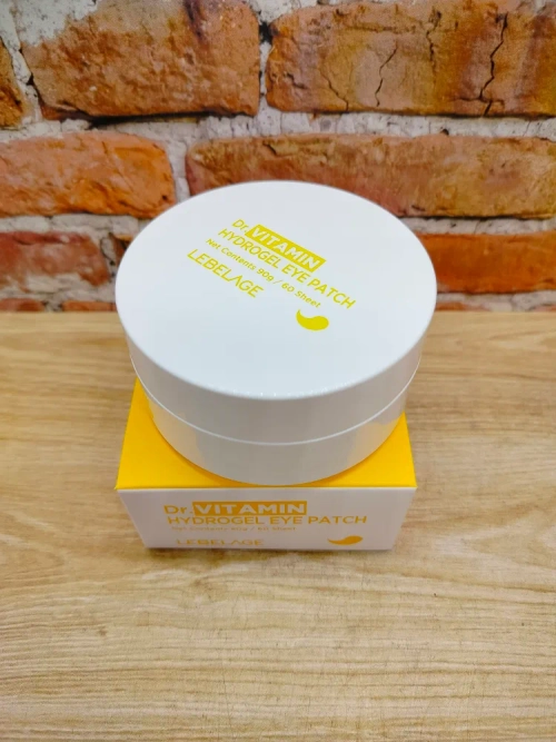 Lebelage Hydrogel Eye Patch Dr. Vitamin Гидрогелевые патчи для глаз с витаминами 60 шт 90 гр