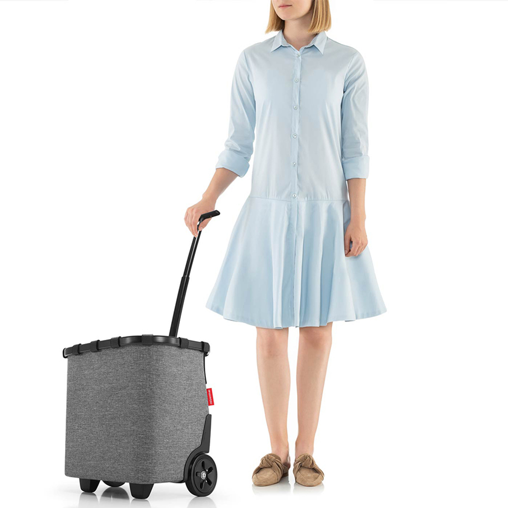 Сумка-тележка Reisenthel Carrycruiser  twist silver OE7052