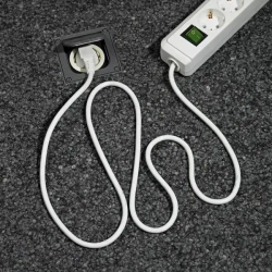 Удлинитель 1,5 м Brennenstuhl ECO-Line, 6 розеток, черный (1159500015)