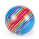 Мяч д. 200мм Серия "Полосатики" ручное окраш. (полосатики, ленточки, дорожки)