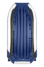 YACHTMAN-280 МНД НАДУВНОЕ ДНО (Яхтман) белый-синий (лодка ПВХ с усилением)