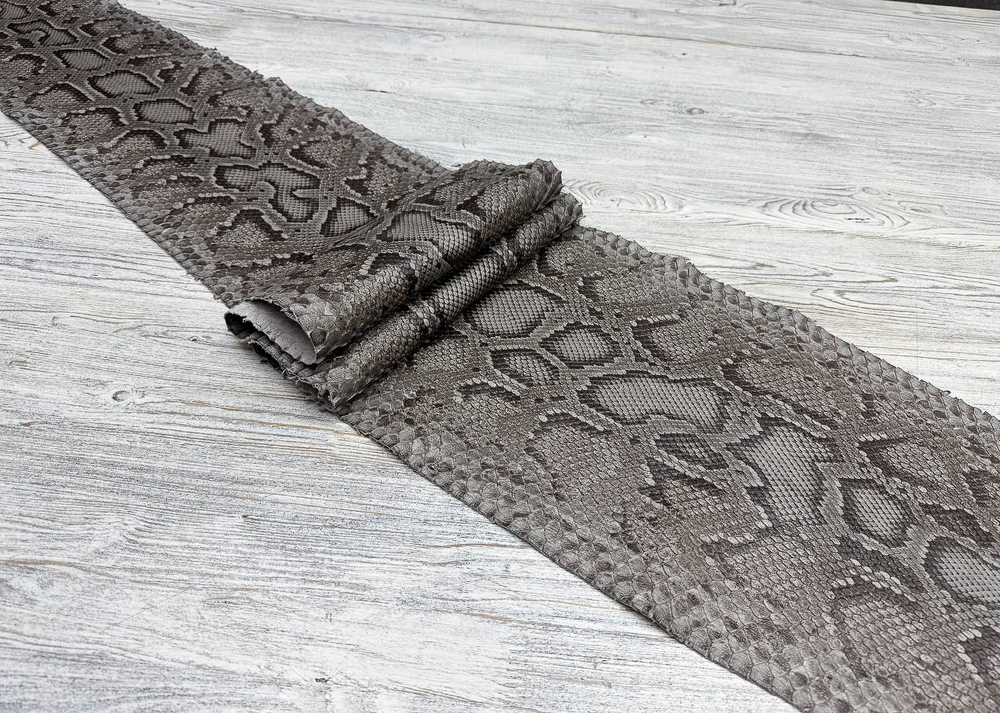 Lanvin Royal Grey (1,1-1,3 мм) натуральная кожа питона
