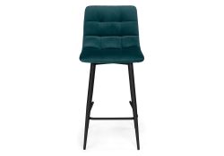 Полубарный стул Чилли К морская волна / черный