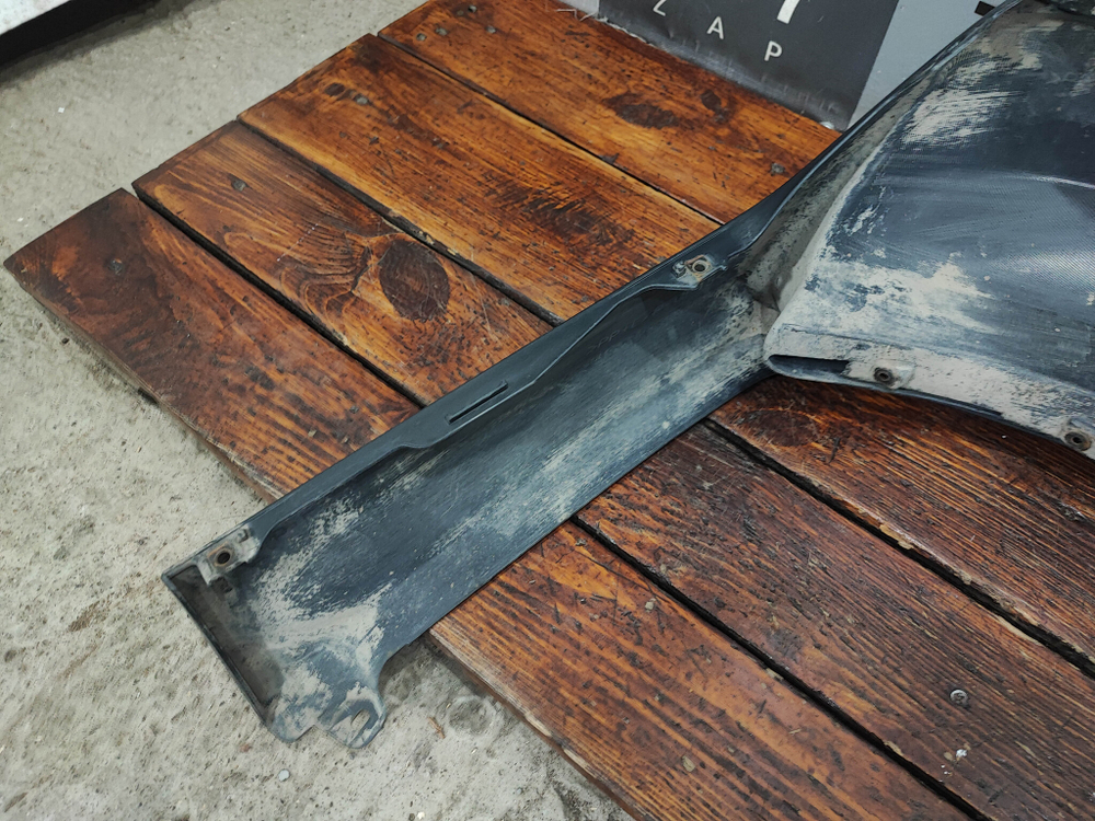 Юбка заднего бампера Lexus NX 1 14-17 Б/У Оригинал 5216978020