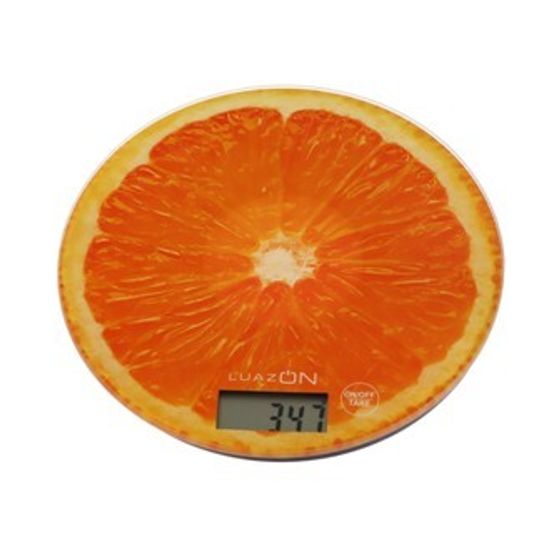 Весы кухонные LuazON LVK-701  Апельсин  электронные до 7кг  3549050