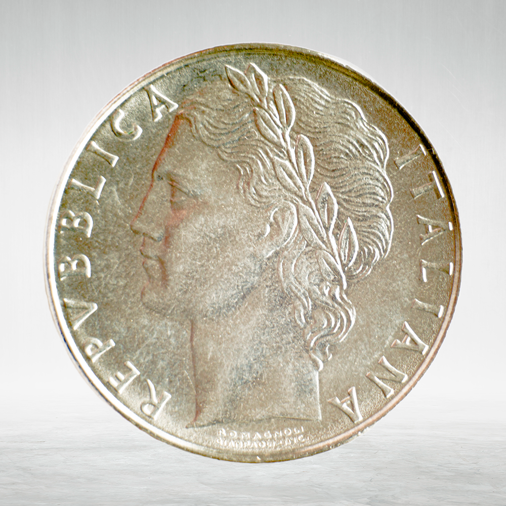 Italy 100 Lire 1982 R "Minerva Standing – Large Type", AU