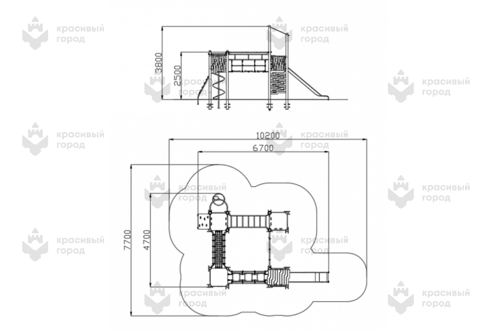 Игровой комплекс Эпик тип-3