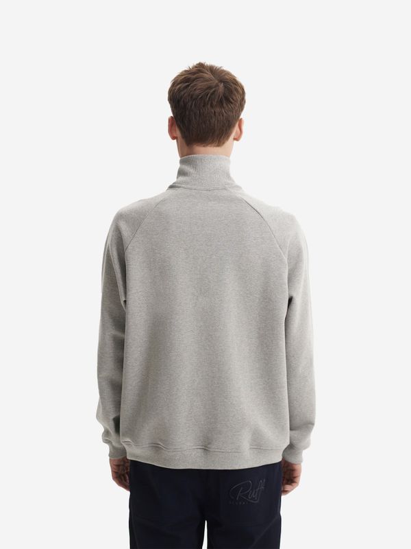 Толстовка Halfzip Sport Jacket серый меланж - фото 6