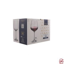 Набор бокалов для вина Crystalite Bohemia Strix/Dora 600 мл (6 шт)