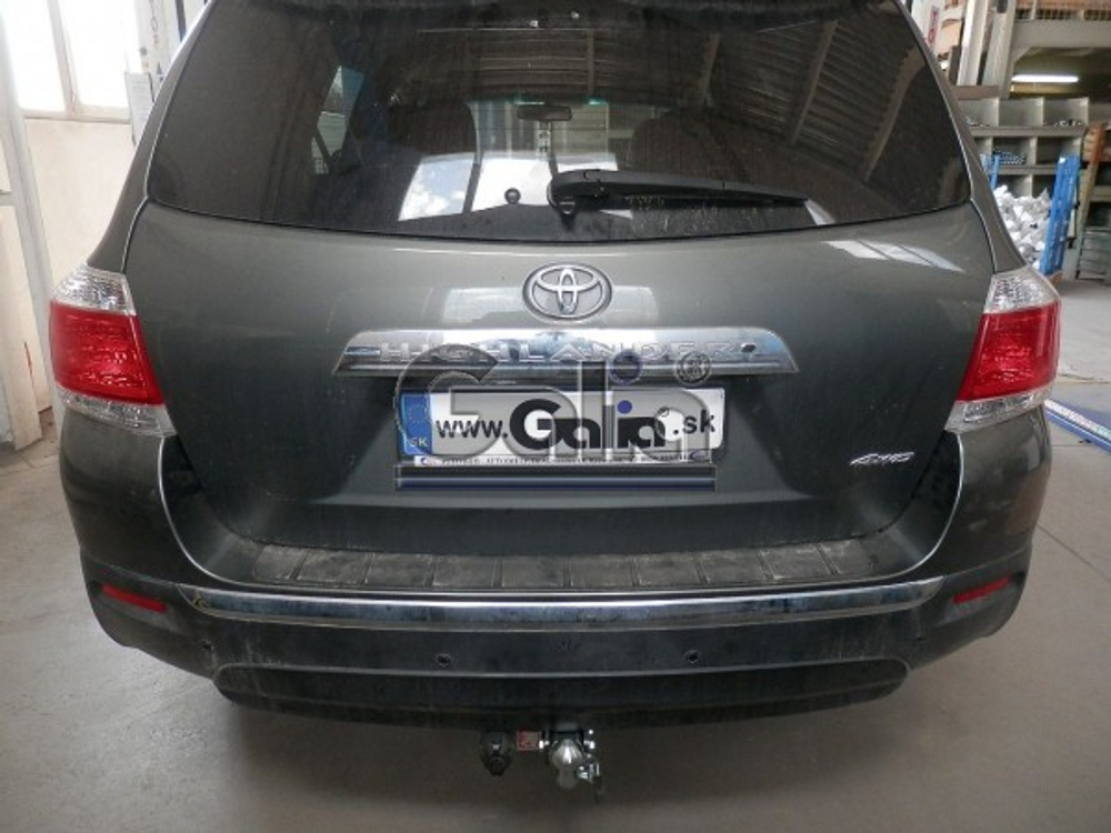 Фаркоп оцинкованный Galia T068A для Toyota Highlander 2010-2014(паспорт и сертификат в комплекте)(без электрики)