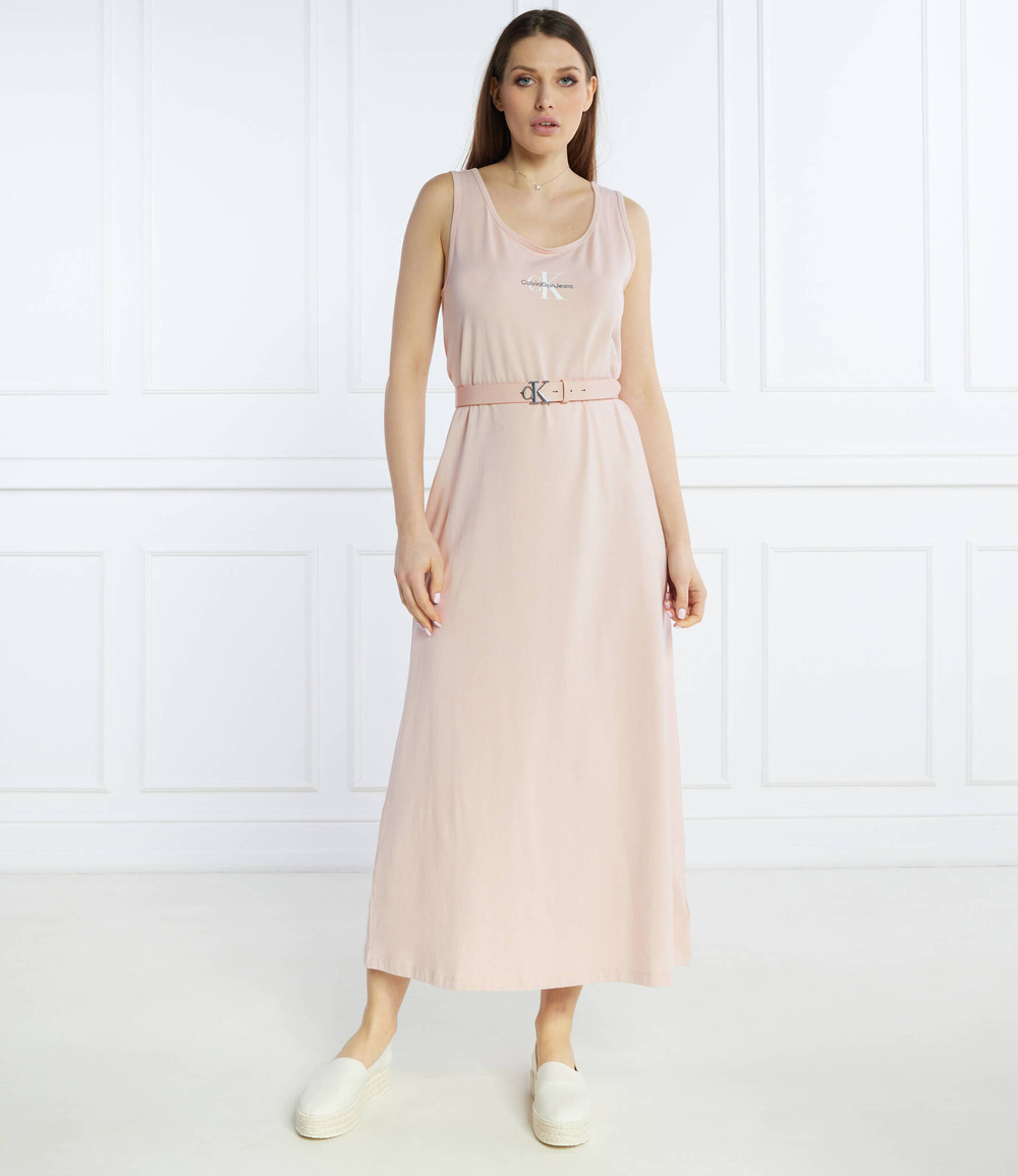 Платье CALVIN KLEIN JEANS - пудро-розовый(J20J223702)