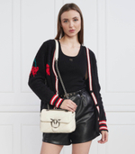 кожаная сумка через плечо love mini puff cl pltt Pinko - белый(100039 A0F2)