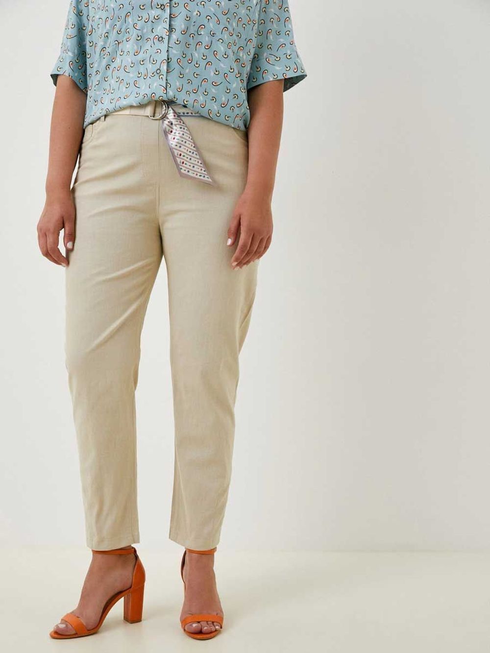 Брюки из хлопка