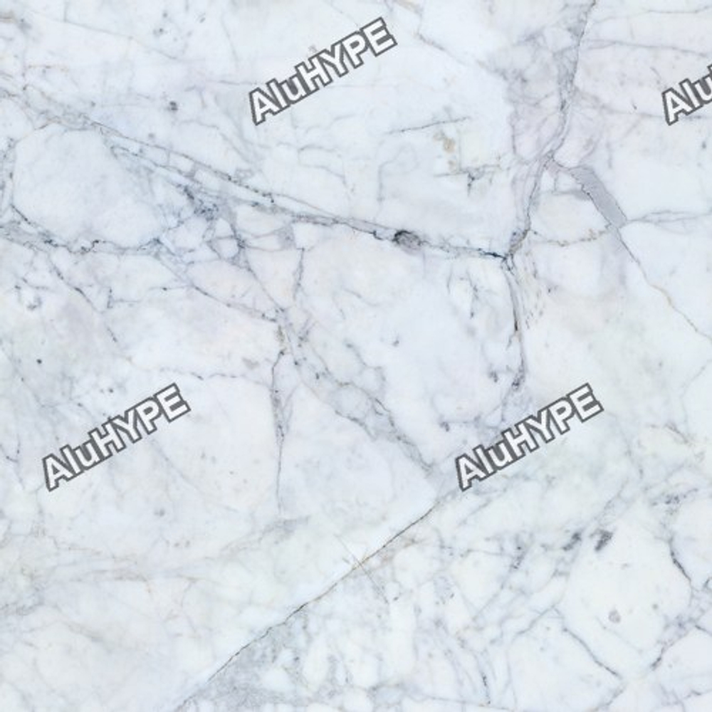 Алюминиевая композитная фасадная панель PlastCover 4/0,4 FR 1500×4000, цвет 1399 Мрамор Неро AluHype