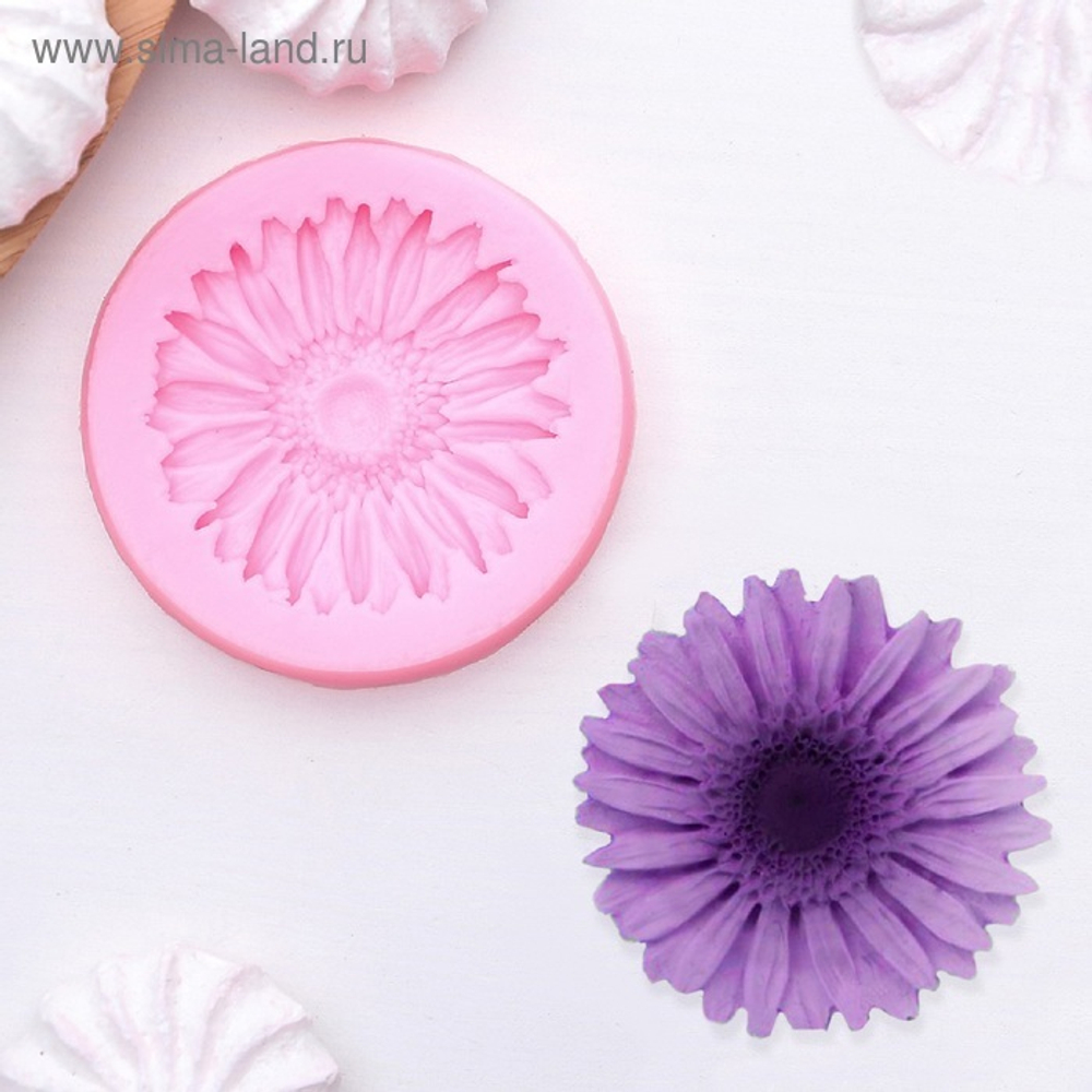 Молд силиконовый  «Гербера, Ромашка»