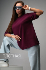 Женская футболка оверсайз Happyfox