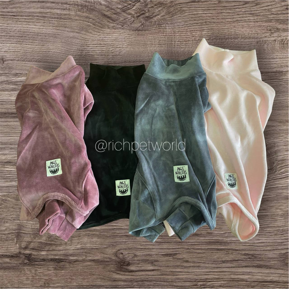 004 Костюм (ВЕЛЮРОВЫЙ) с высоким воротом "Angel Monsters Velour Highneck" Puppy Angel
