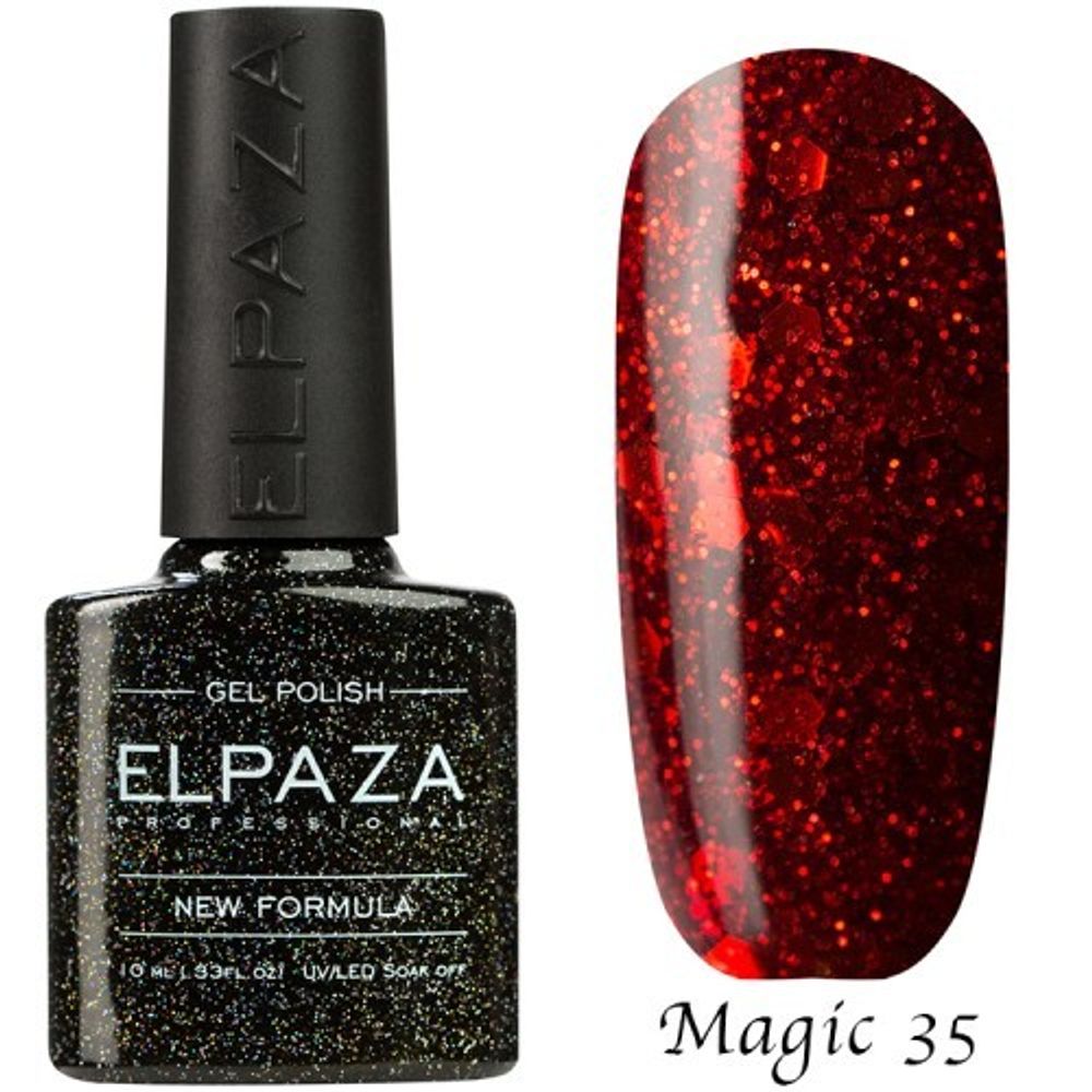 Гель лак Elpaza Magic,СТРАСТЬ 35