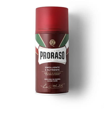 Пена для бритья PRORASO Shaving Foam Питательная Сандал и Масло Ши 300 мл