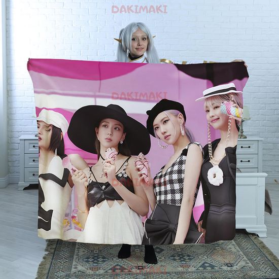 Плед Блэкпинк арт. 104 (флис), 150х130 и 200х140 см