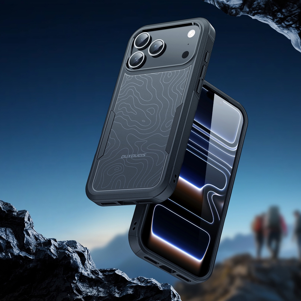 Противоударный чехол с MagSafe для iPhone 17 Pro Max, Dux Ducis, серия Shld Series Magnetic Case