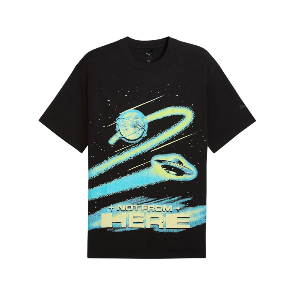 Баскетбольная футболка Puma Melo Alien Skins Basketball T-shirt Black