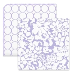 SwaddleDesigns Набор пеленок SwaddleDuo - Lavender Mod Circles + Lush Botanical Lavender