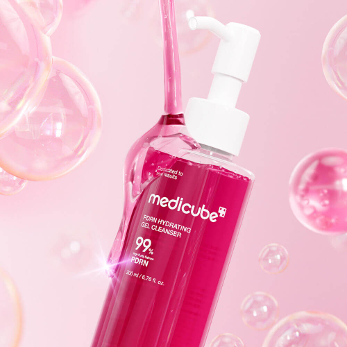 Medicube PDRN Hydrating Gel Cleanser увлажняющий гель для умывания с ПДРН и LHA-кислотой