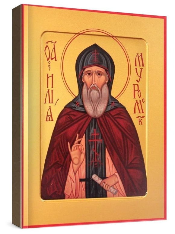 Илья Муромец (рукописная икона)