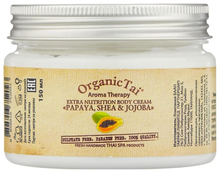 OrganicTai Экстрапитательный крем для тела  «ПАПАЯ, ШИ И ЖОЖОБА», 150 мл