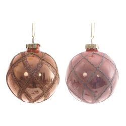 GAEM Украшение новогоднее "Шар", L8 W8 H9,5 см, 2в.