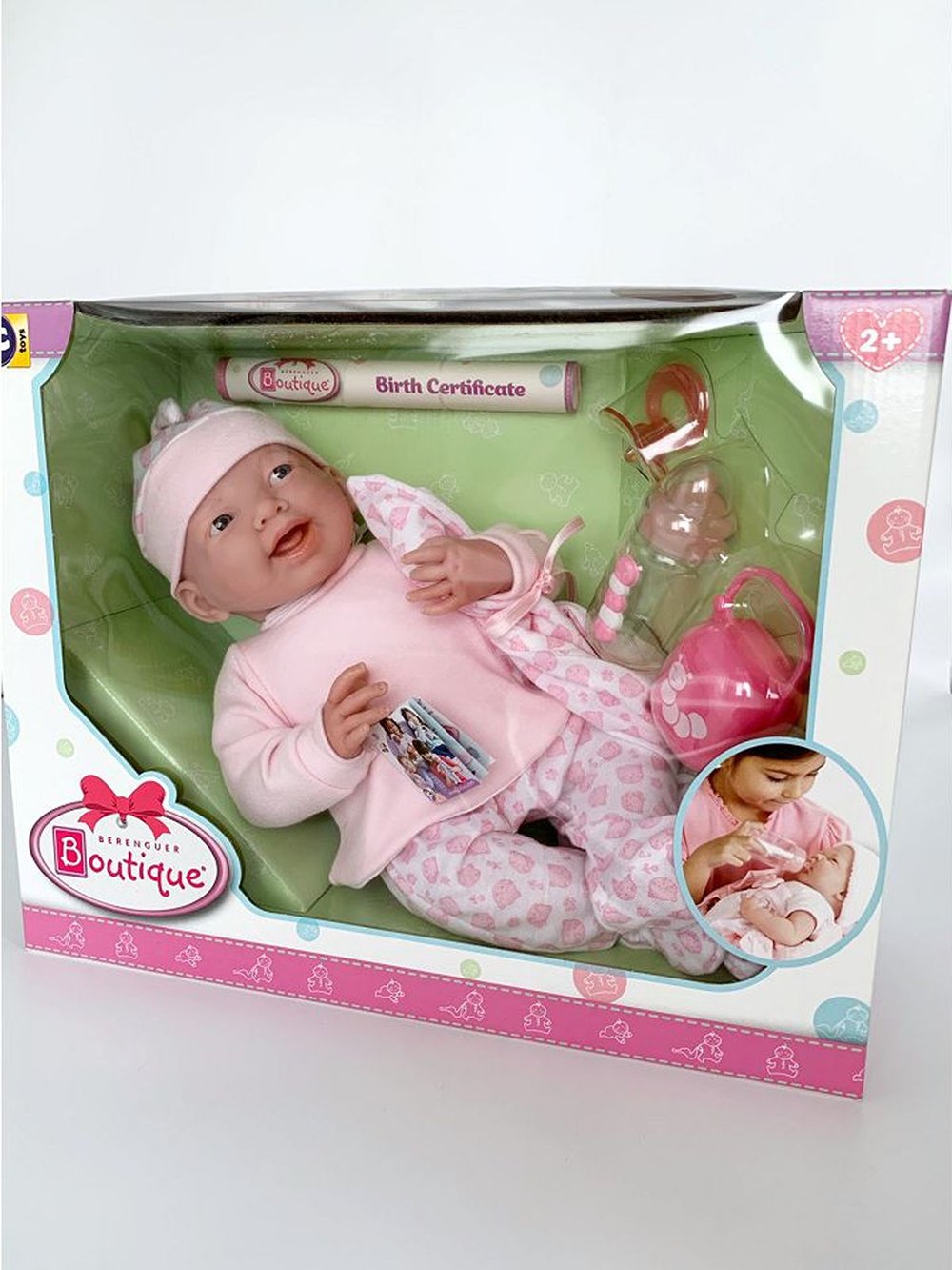 Кукла BERENGUER мягконабивная 39см La Newborn (18786)