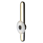 Настенный светильник Belfast Ravenhill 2276 33W 80 BL MB Черный / Камень