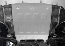 Защита картера и КПП Rival для Exeed VX (V - 2.0) 2021-н.в., алюминий 3 мм, с крепежом, штампованная, 333.0928.1
