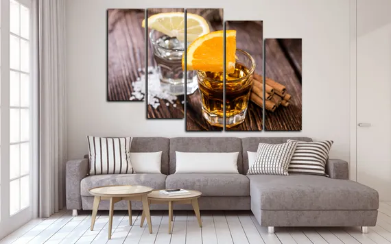 Модульная картина " Текила "