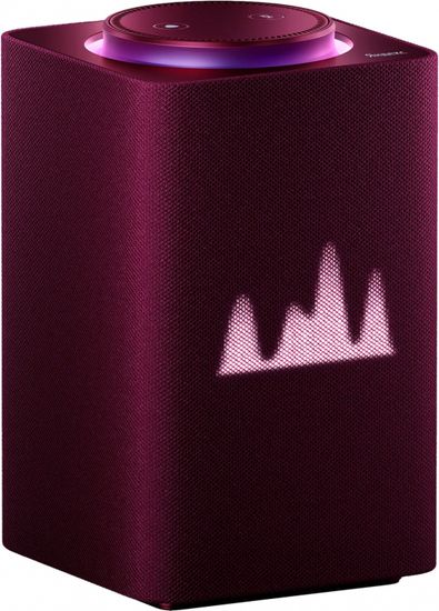 Умная колонка Яндекс Станция Макс с Алисой, с Zigbee, красный, 65Вт