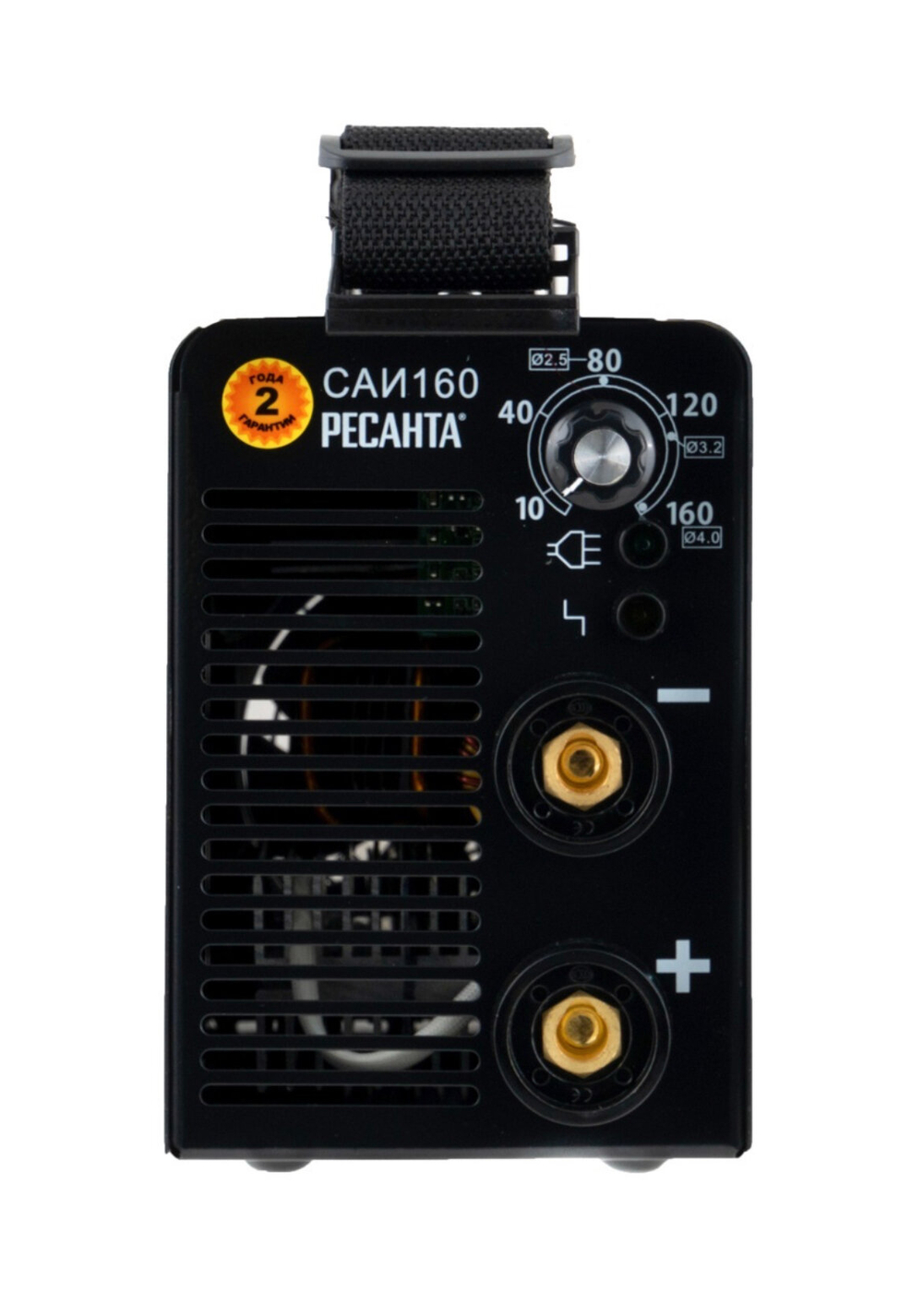 Сварочный аппарат инверторный Ресанта САИ-160 (ММА, 160 А, ПВ - 70%)