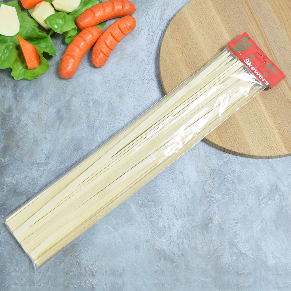 Шампуры бамбуковые 40см*9мм (25 штук)