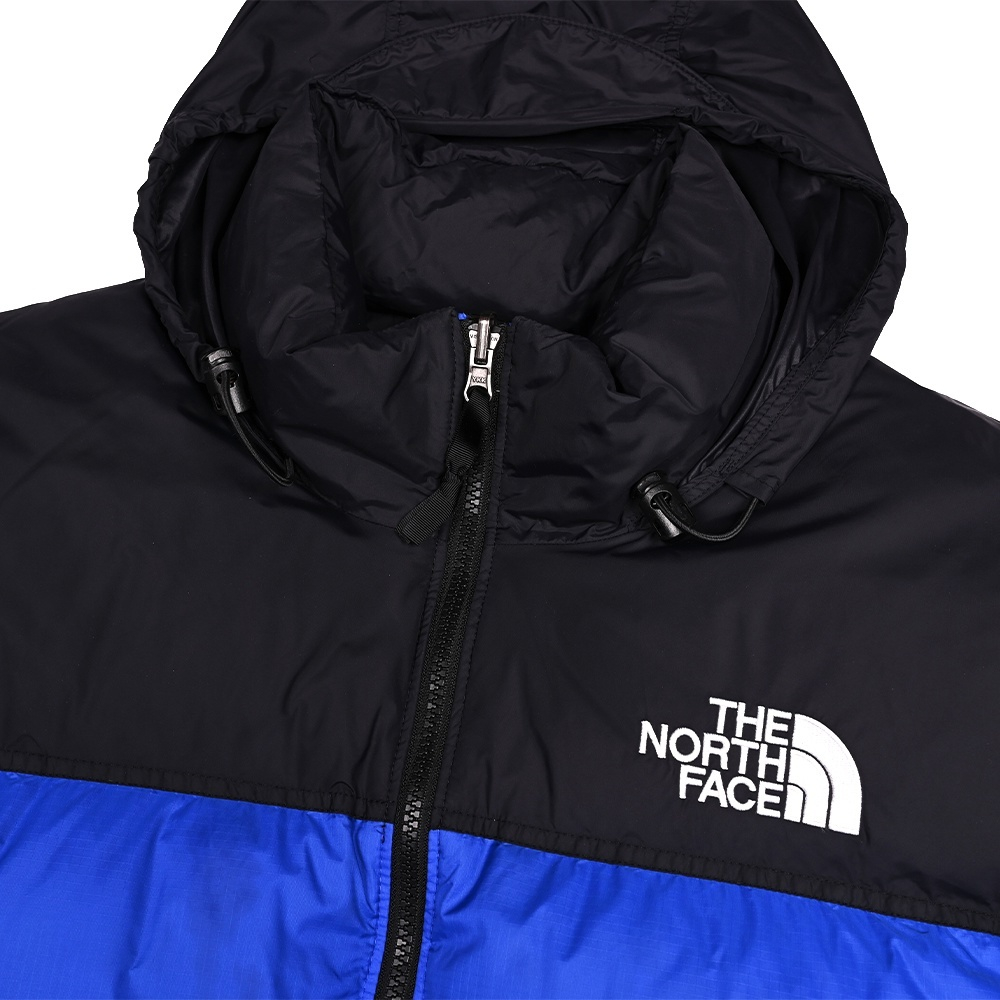 Классический пуховик The North Face 700 в синем цвете, XL свободный
