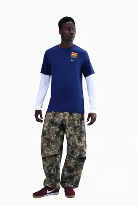 Футболка Nike FC Barcelona 25/26 Crest tee - синий